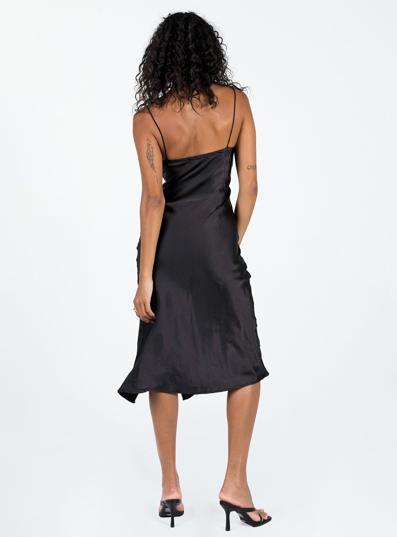 Marilyn Midi Dress Black sold by Princess Polly product image thumbnail 5
