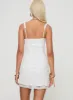Wignall Mini Dress White sold by Princess Polly