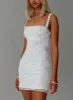 Wignall Mini Dress White sold by Princess Polly