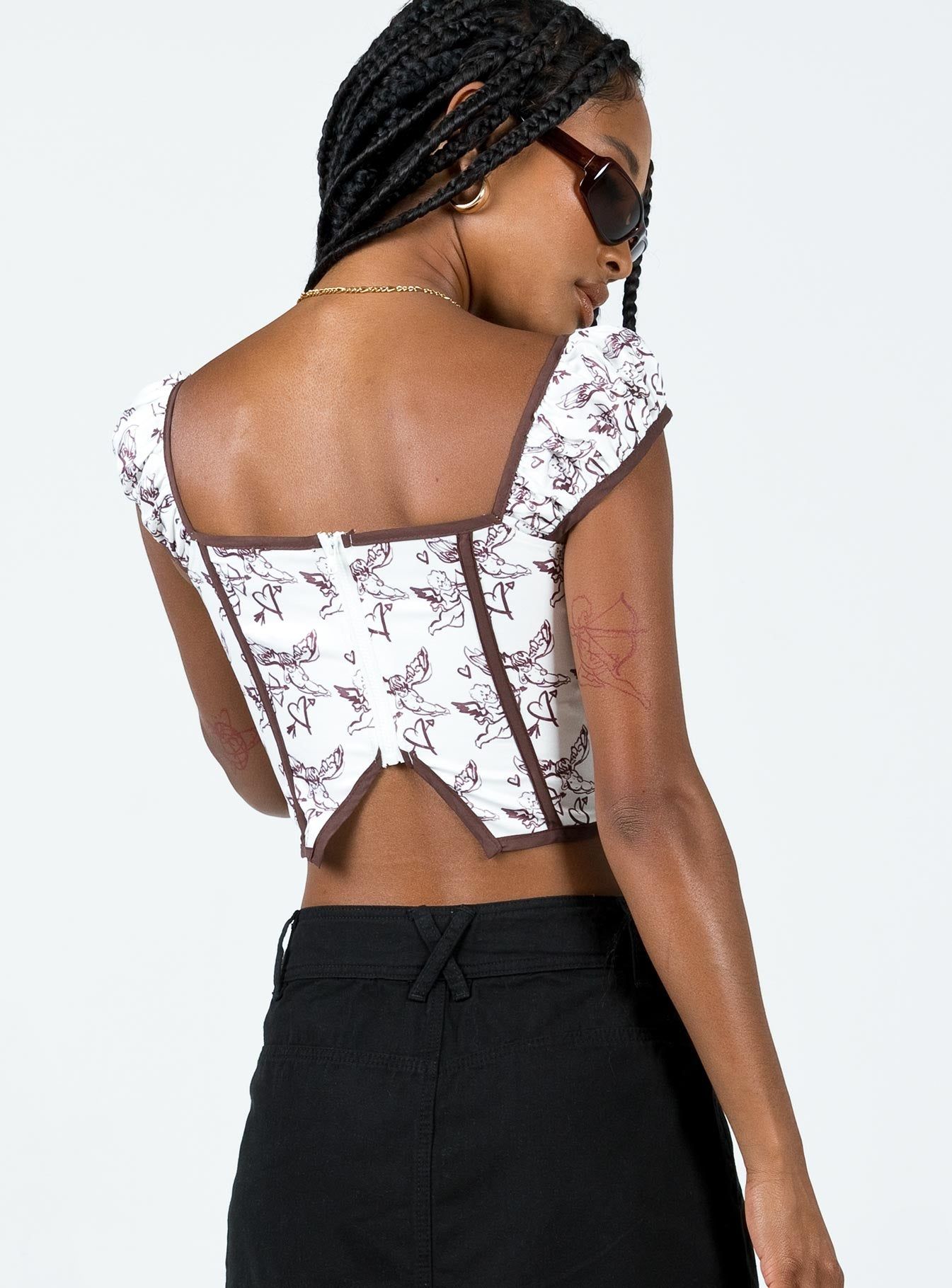 Wentworth Corset Top Multi sold by Princess Polly product image thumbnail 5