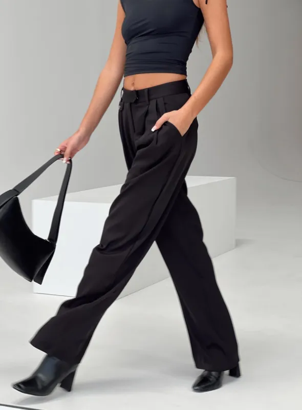 Lifton Pants Black sold by Princess Polly