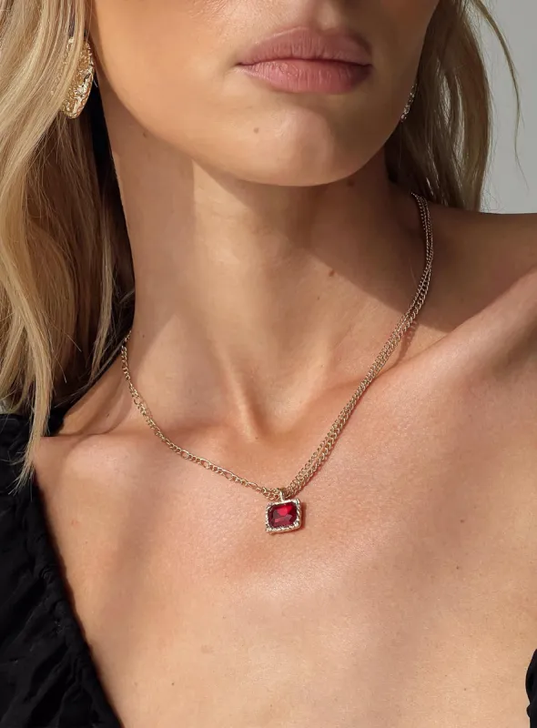 Astryd Necklace Gold sold by Princess Polly