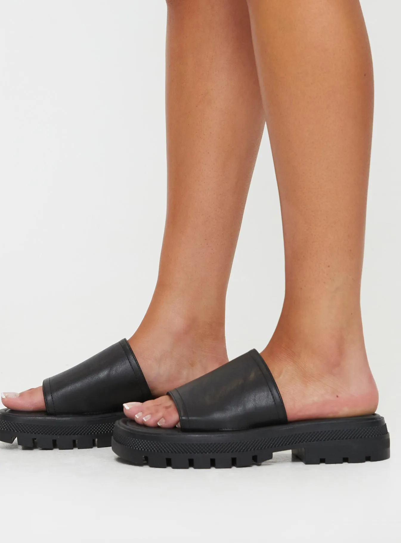 Therapy Raid Sandals Black sold by Princess Polly product image thumbnail 3