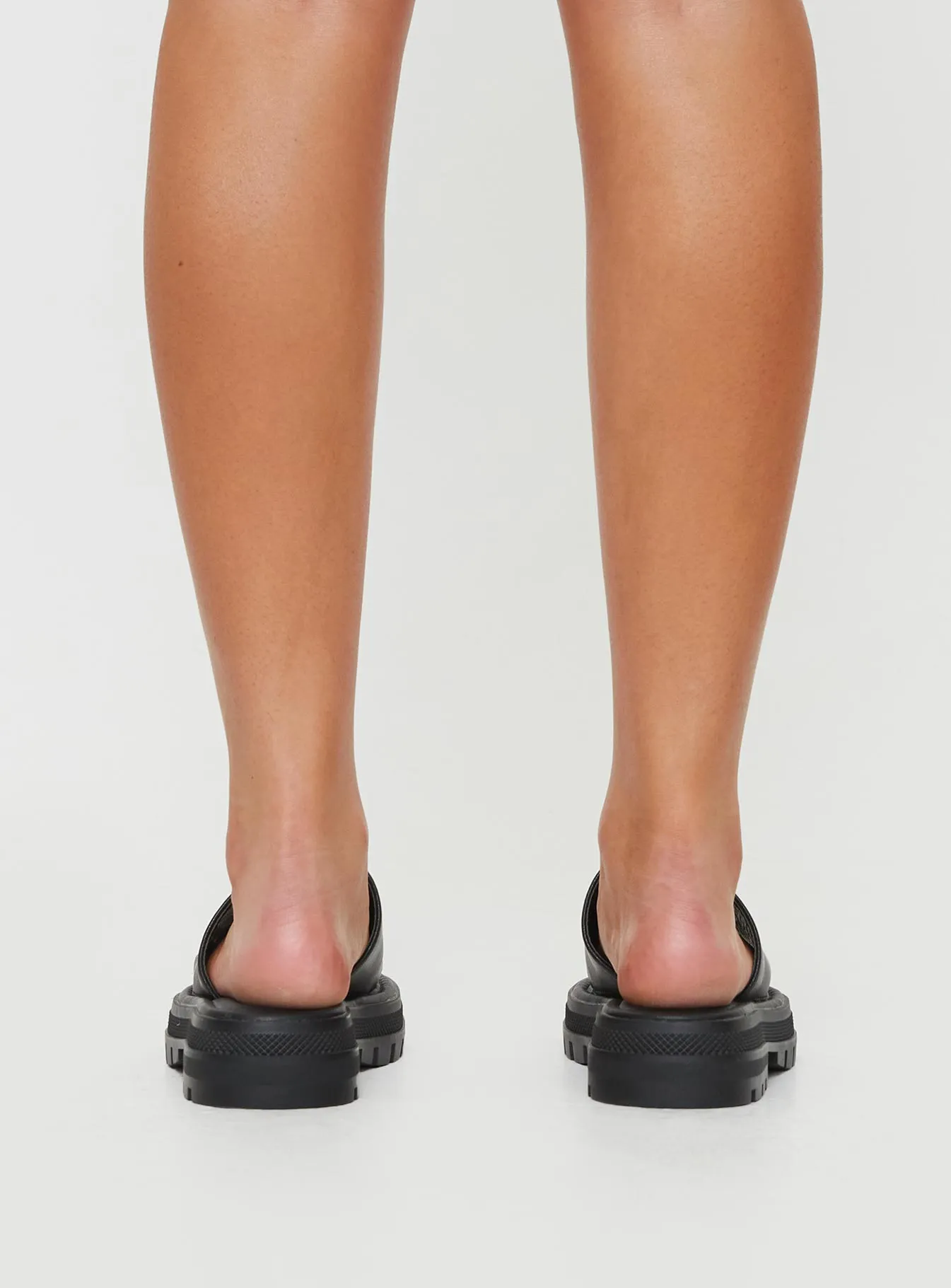 Therapy Raid Sandals Black sold by Princess Polly product image thumbnail 4