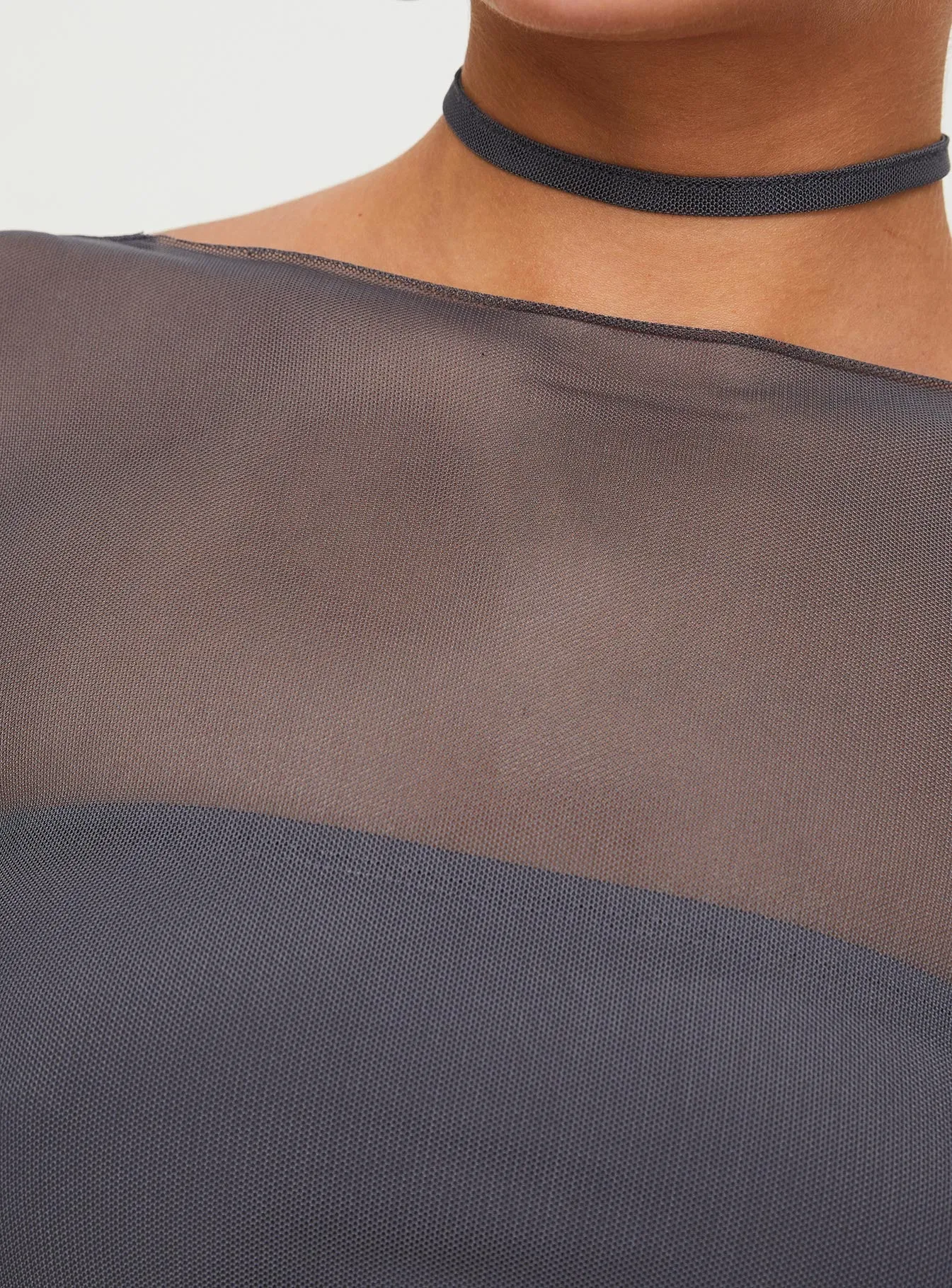 Marier Long Sleeve Top Slate sold by Princess Polly product image thumbnail 5