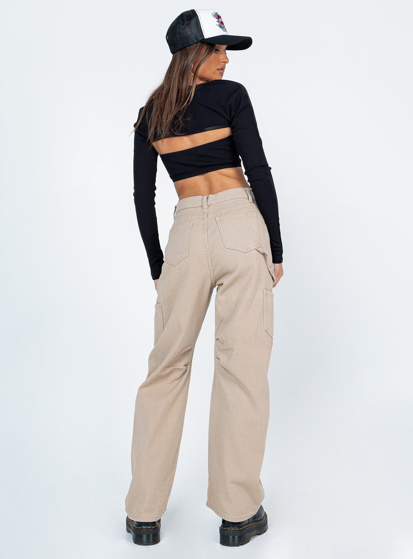 Miami Vice Pants Beige sold by Princess Polly product image thumbnail 6
