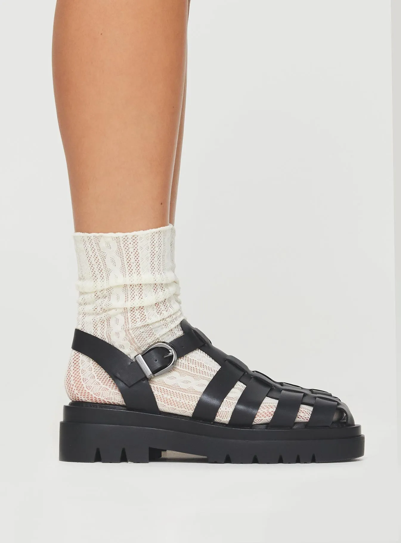 Ryland Sandals Black sold by Princess Polly product image thumbnail 3