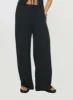 Felipe Linen Blend Pants Black sold by Princess Polly