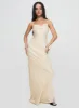 Esti Maxi Dress Champagne sold by Princess Polly