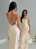 Esti Maxi Dress Champagne sold by Princess Polly