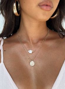Salas Necklace Pack Gold sold by Princess Polly