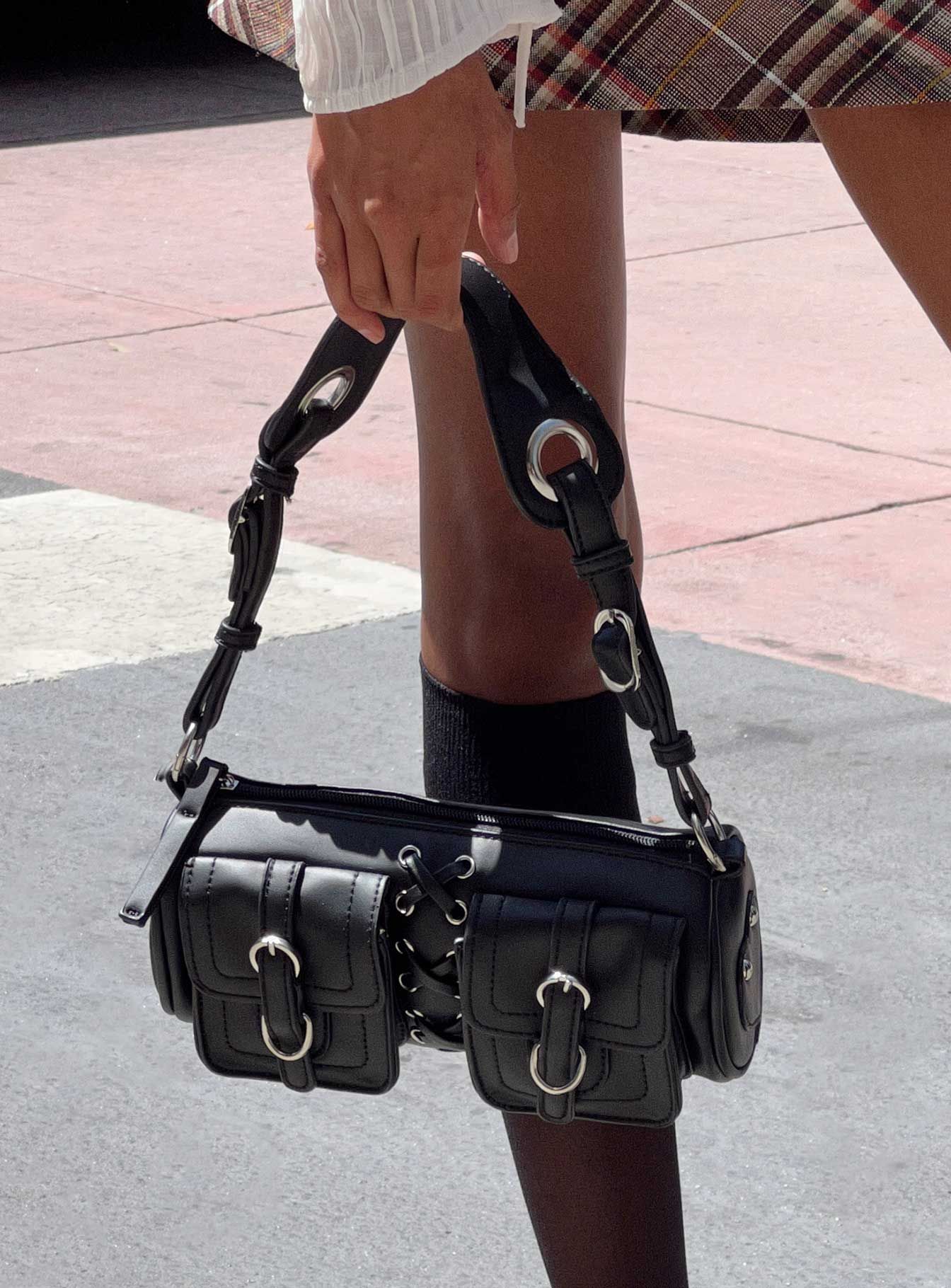 Summer Shoulder Bag Black sold by Princess Polly product image thumbnail 5