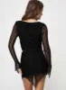 Neroli Frill Set Black sold by Princess Polly
