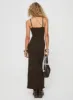 Kattan Maxi Dress Chocolate Petite sold by Princess Polly