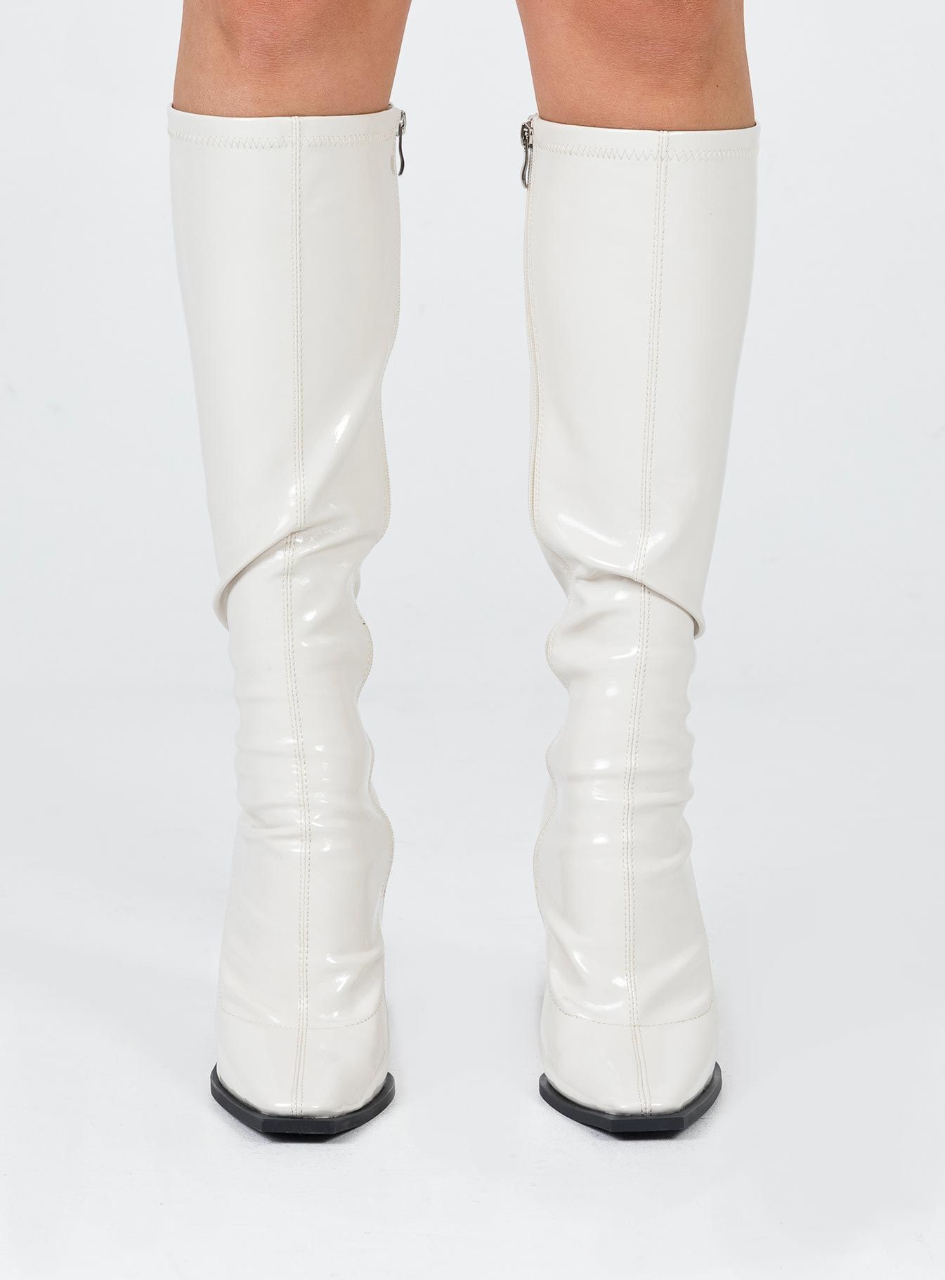 Ivanna Boots Off White sold by Princess Polly product image thumbnail 2