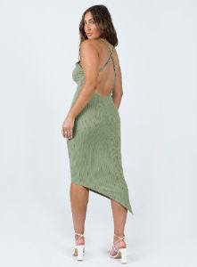 Deme Maxi Dress Sage sold by Princess Polly
