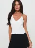 Satina Top White sold by Princess Polly