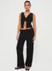 Momo Vest Top Black sold by Princess Polly