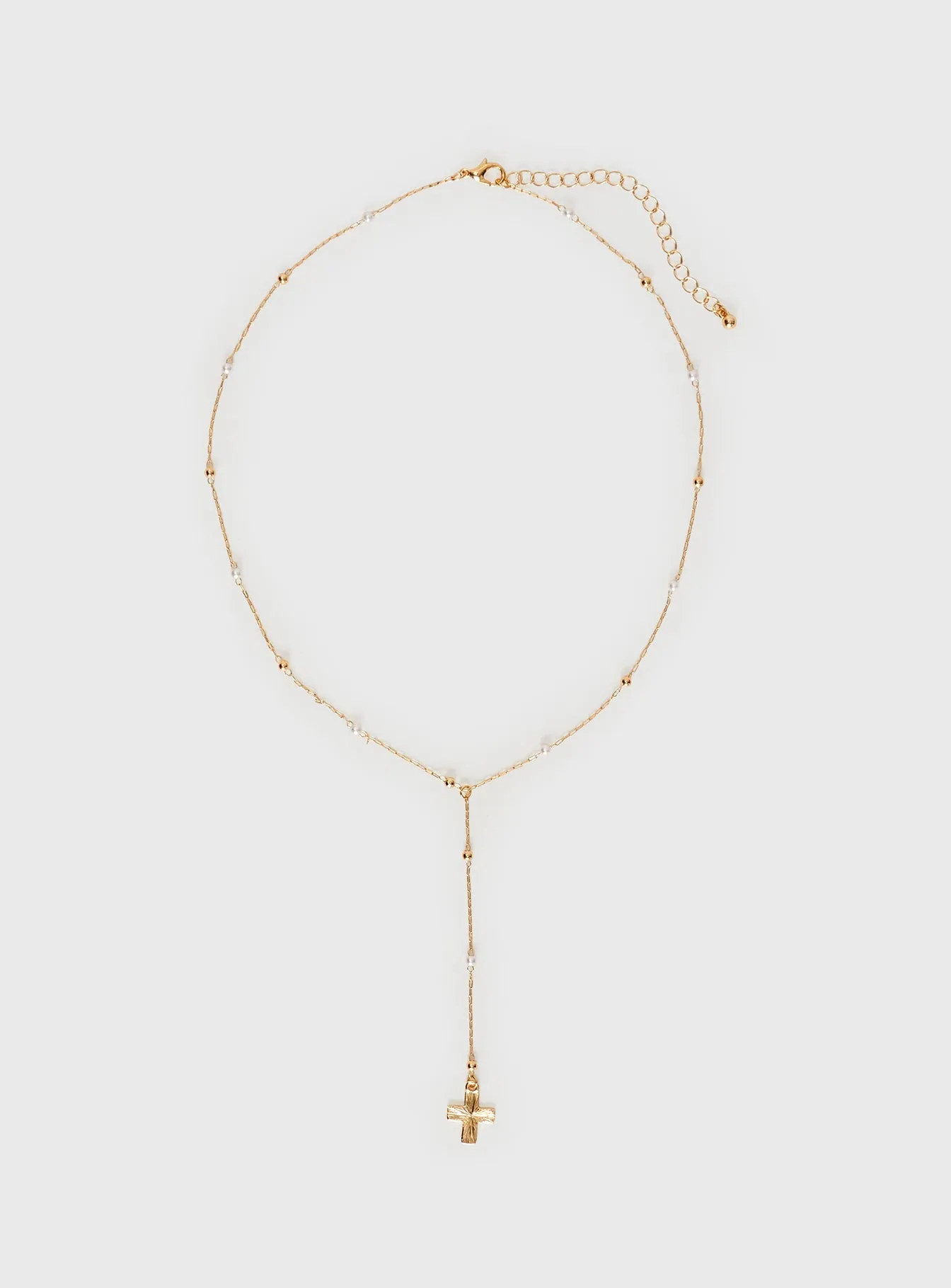 Leonidas Lariat Necklace Gold sold by Princess Polly product image thumbnail 2