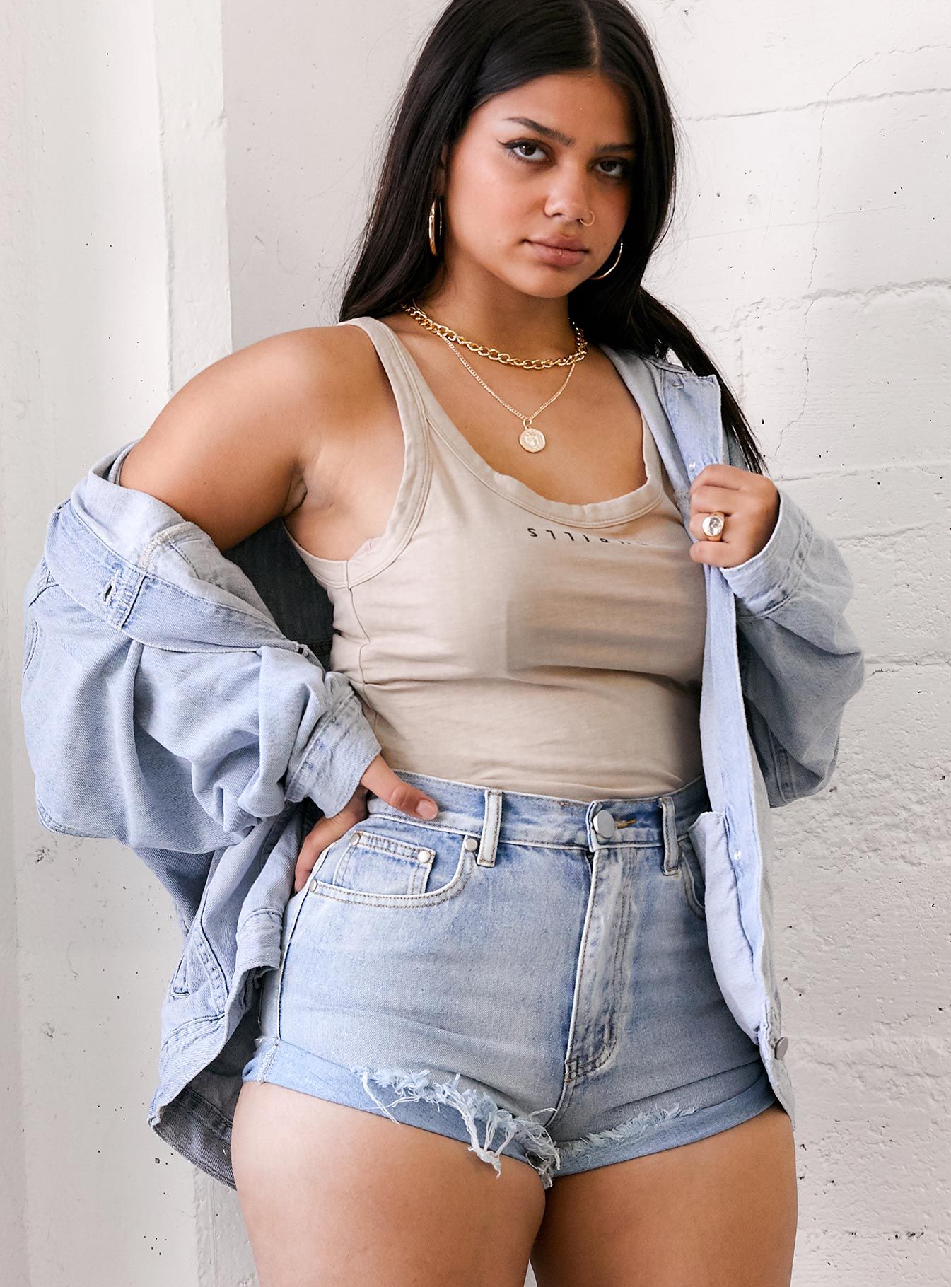 Jacquie Denim Jacket sold by Princess Polly