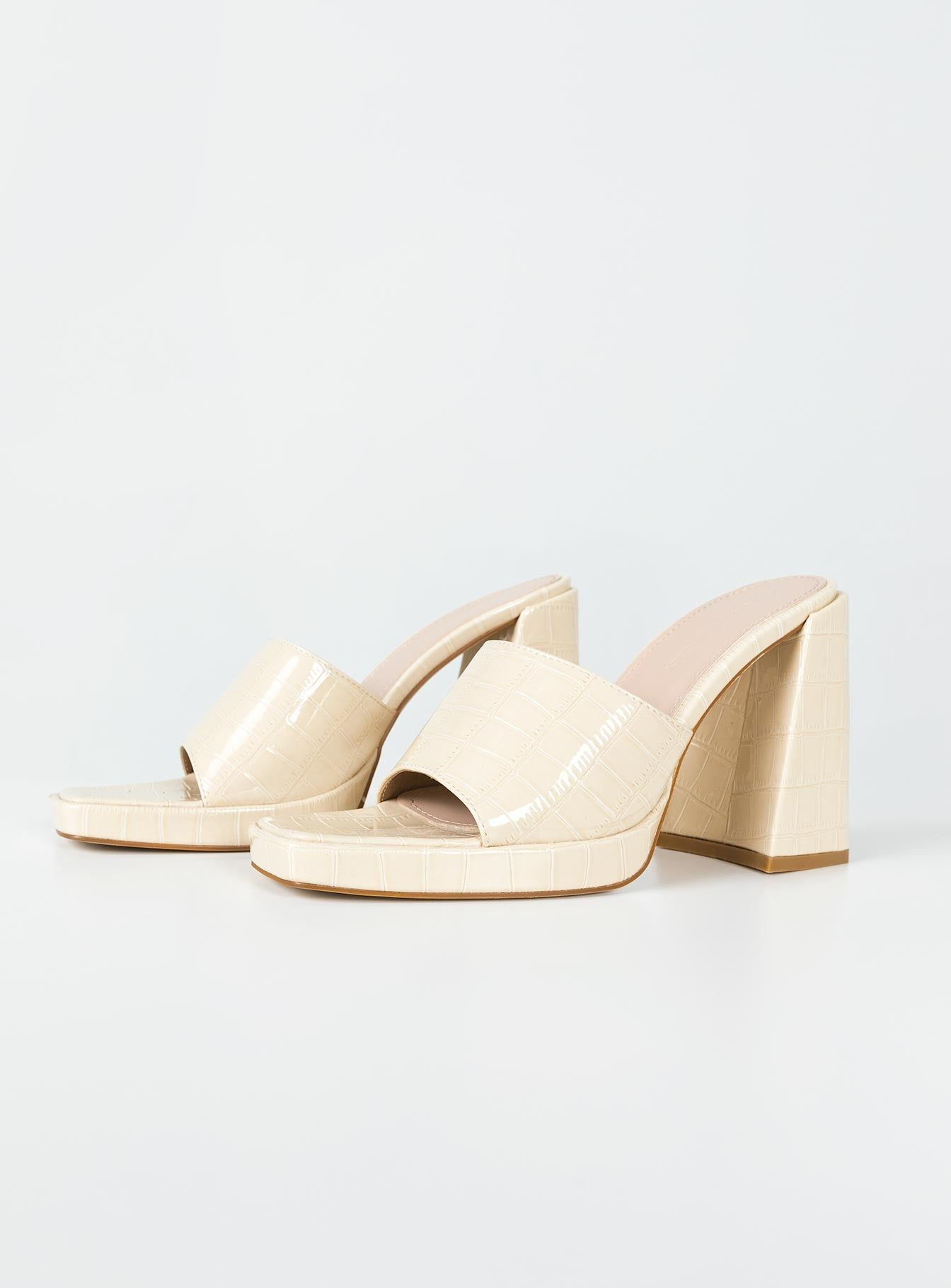 Marlon Heels Cream sold by Princess Polly product image thumbnail 3