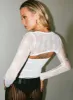 Ashwood Two Piece Lace Bolero Top White sold by Princess Polly
