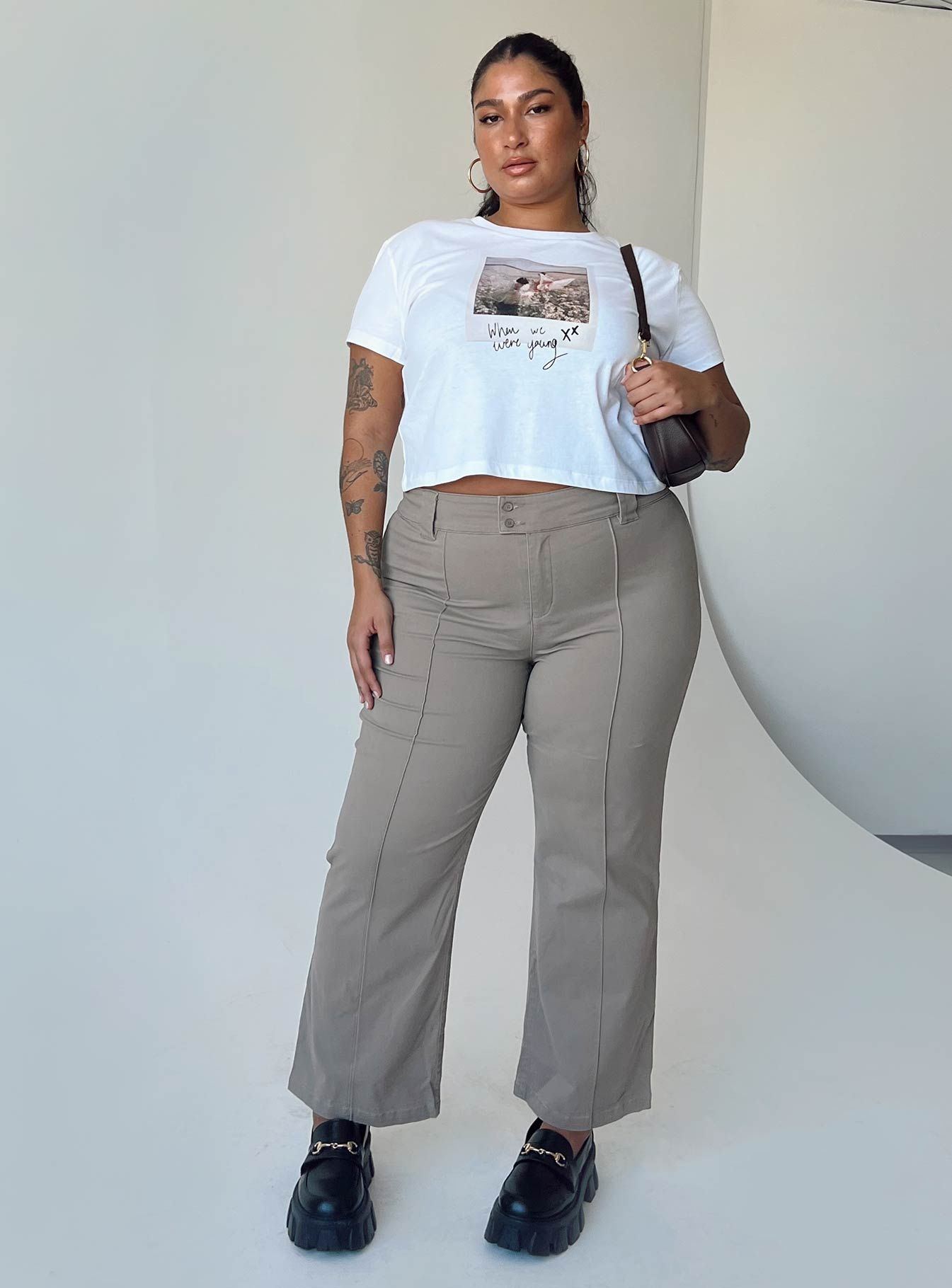 Shake It Graphic Tee White Curve sold by Princess Polly product image thumbnail 2