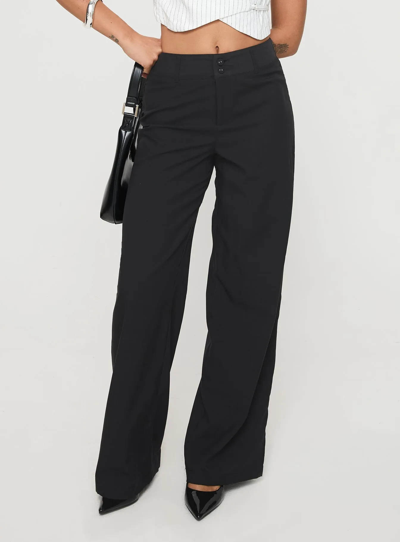 Alaina Pants Black sold by Princess Polly product image thumbnail 2