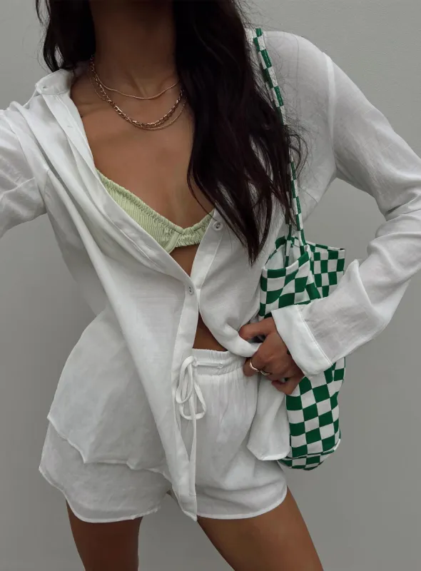 The Chloe Set White Tall sold by Princess Polly