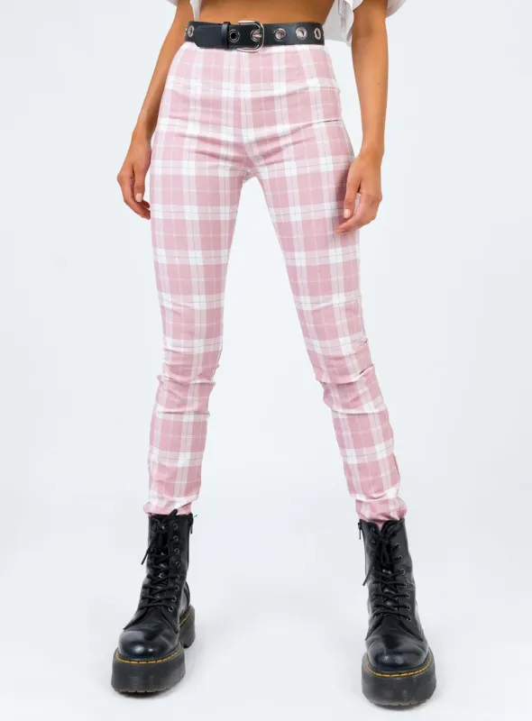 Lillianne Pants Pink sold by Princess Polly