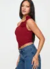 Pillai One Shoulder Top Red sold by Princess Polly
