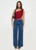 Pillai One Shoulder Top Red sold by Princess Polly