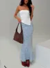 Rotelle Maxi Skirt Blue Floral sold by Princess Polly