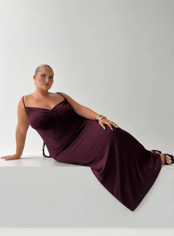 Modernise Maxi Dress Scarlett Curve sold by Princess Polly