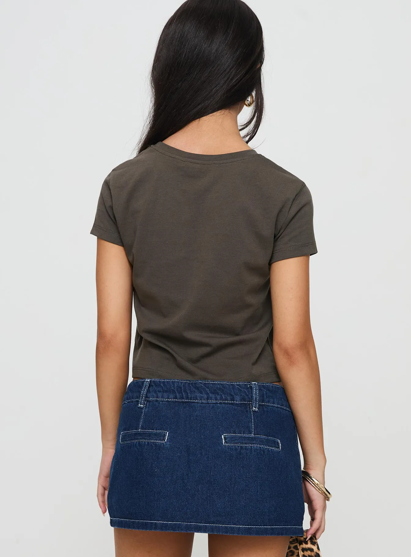 East Coast Nyc Tee Charcoal sold by Princess Polly product image thumbnail 5