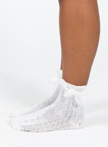 Kirk Socks White sold by Princess Polly