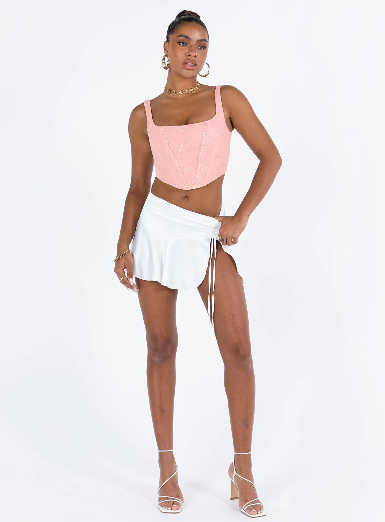 Eblin Corset Top Pink sold by Princess Polly product image thumbnail 3