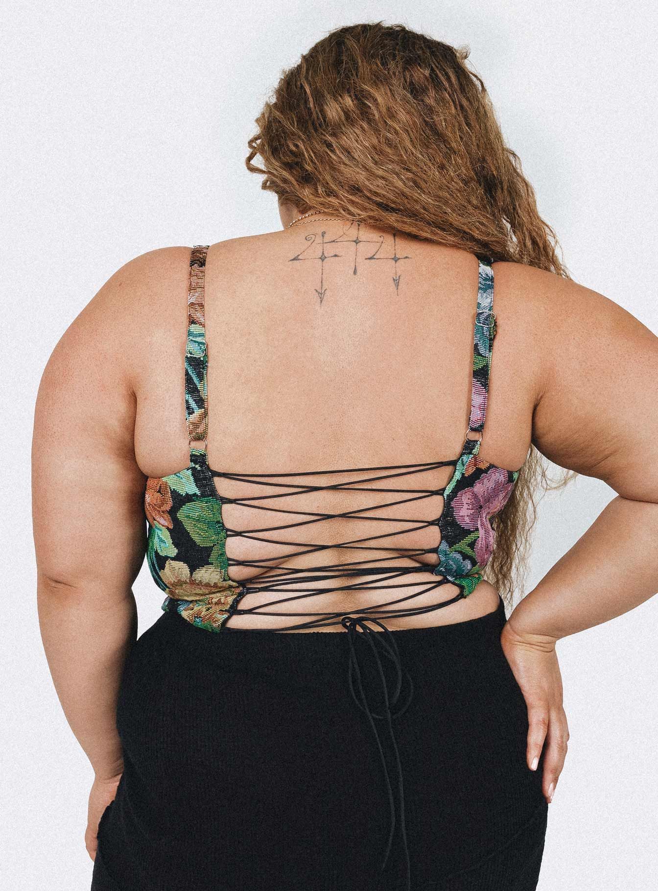 Tressie Corset Top Multi Curve sold by Princess Polly product image thumbnail 4