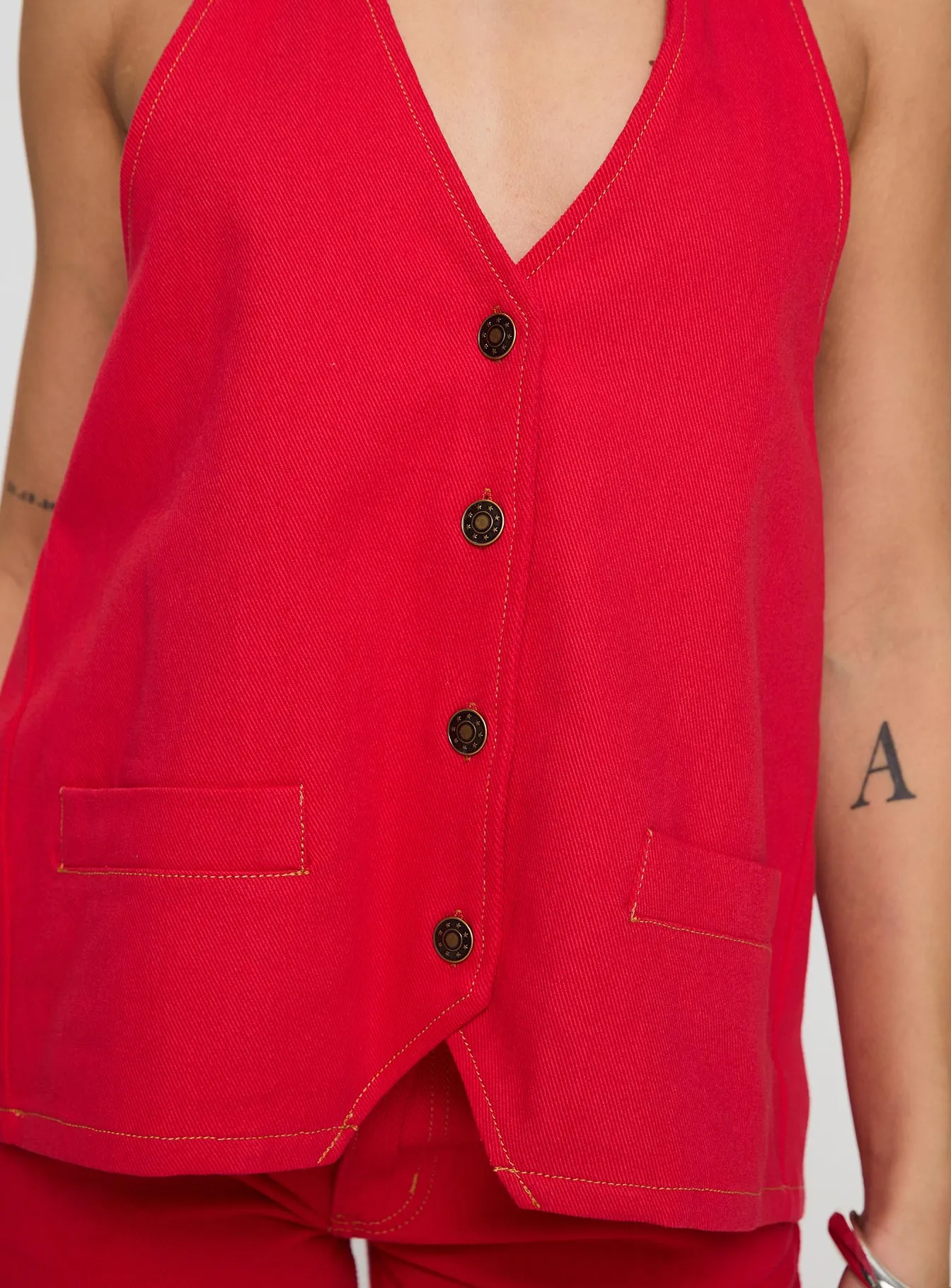 Hills Halter Crimson sold by Princess Polly product image thumbnail 5