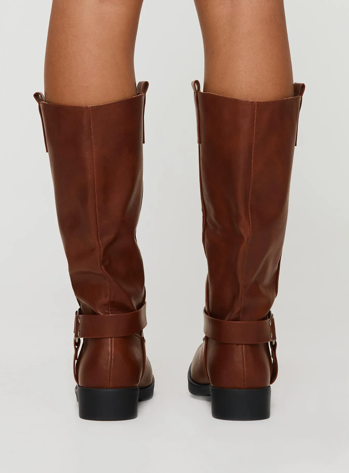 Wrecked Western Boots Rust sold by Princess Polly product image thumbnail 4