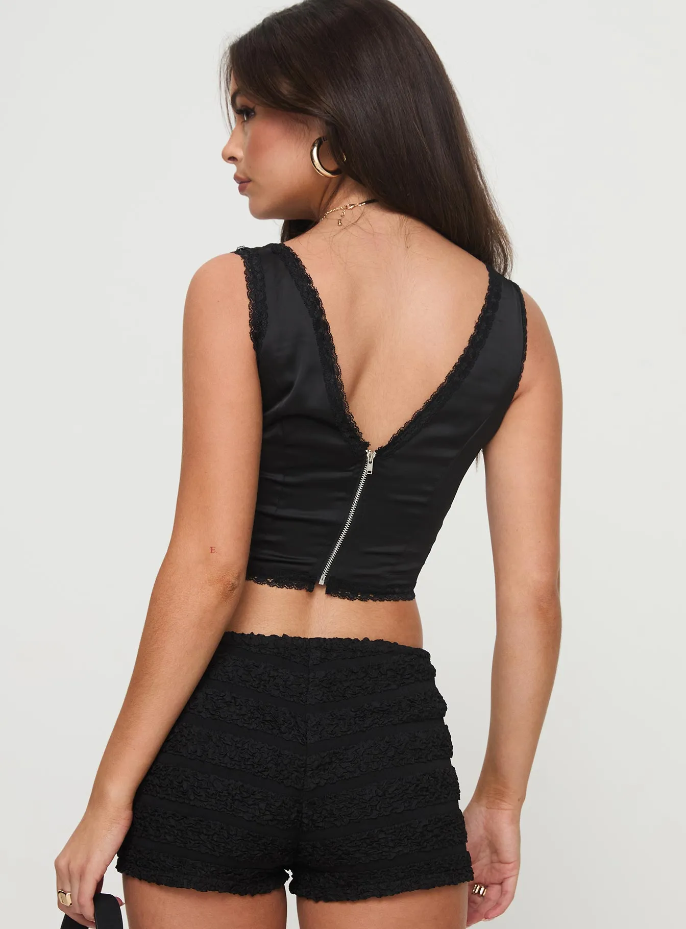 Pointing Top Black sold by Princess Polly product image thumbnail 4