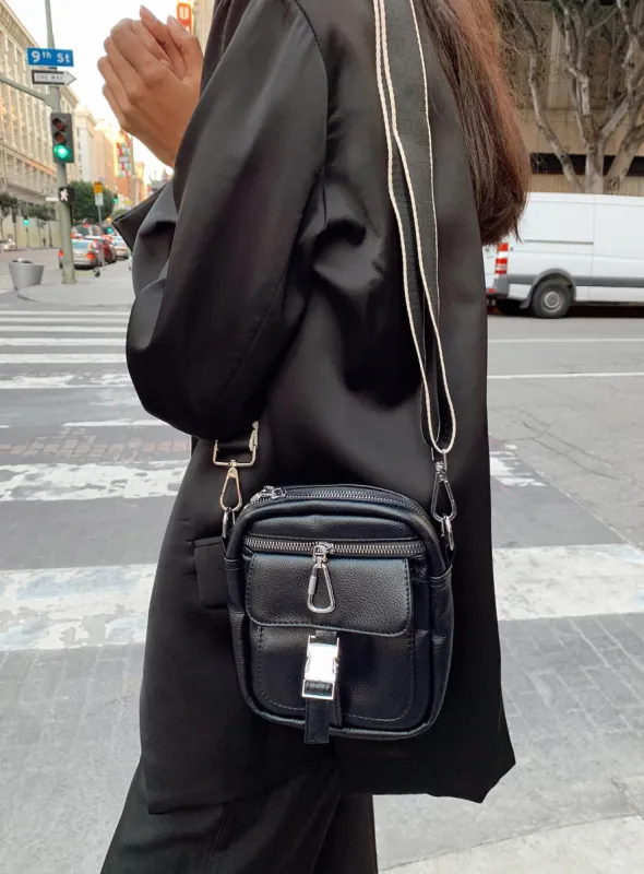 Olsson Crossbody Bag Black sold by Princess Polly