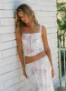 Modern Girl Top White / Pink sold by Princess Polly