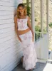 Modern Girl Top White / Pink sold by Princess Polly