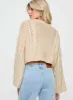 Charel Cable Knit Sweater Beige sold by Princess Polly