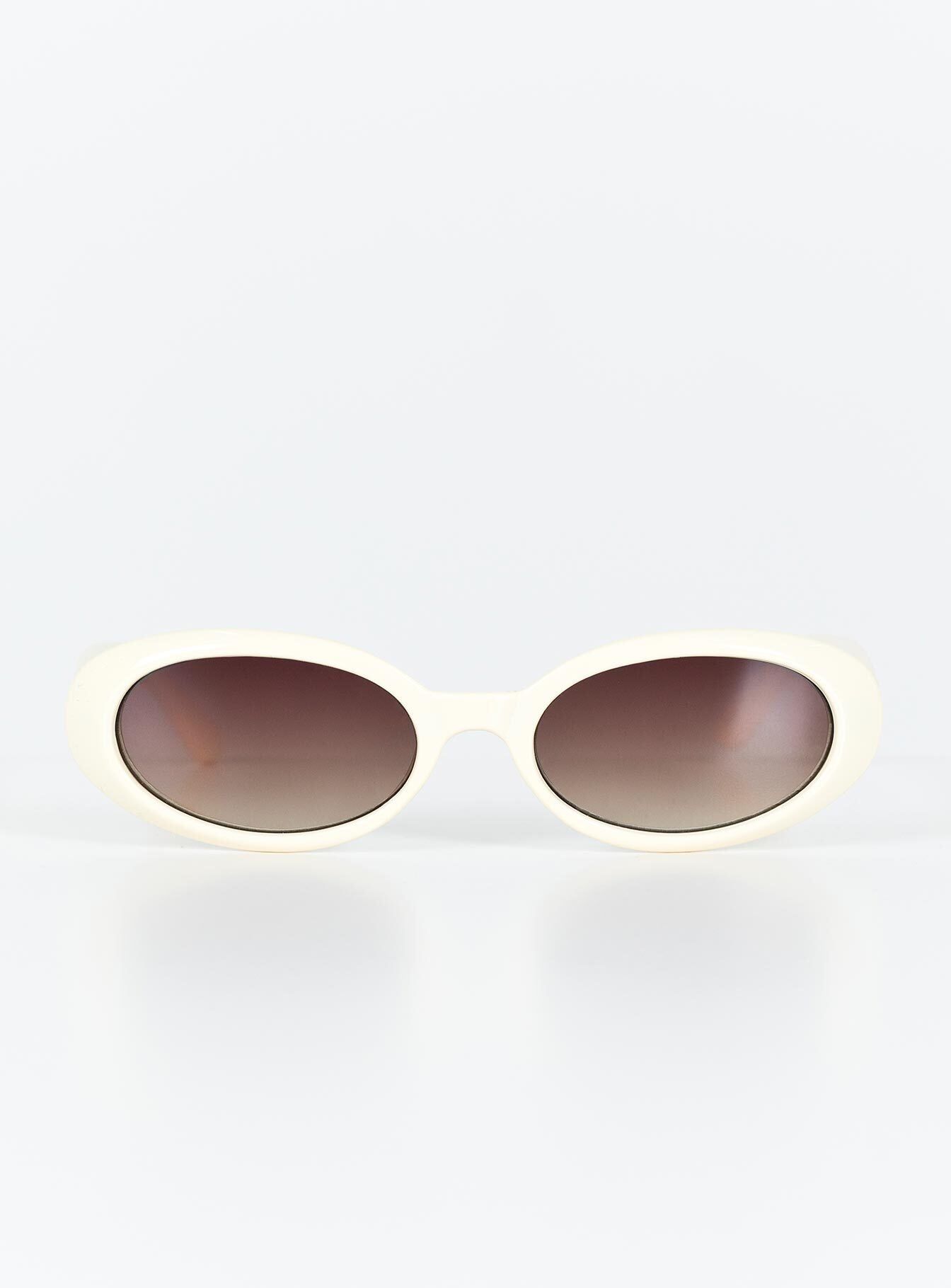 Caxton Sunglasses Beige sold by Princess Polly product image thumbnail 2