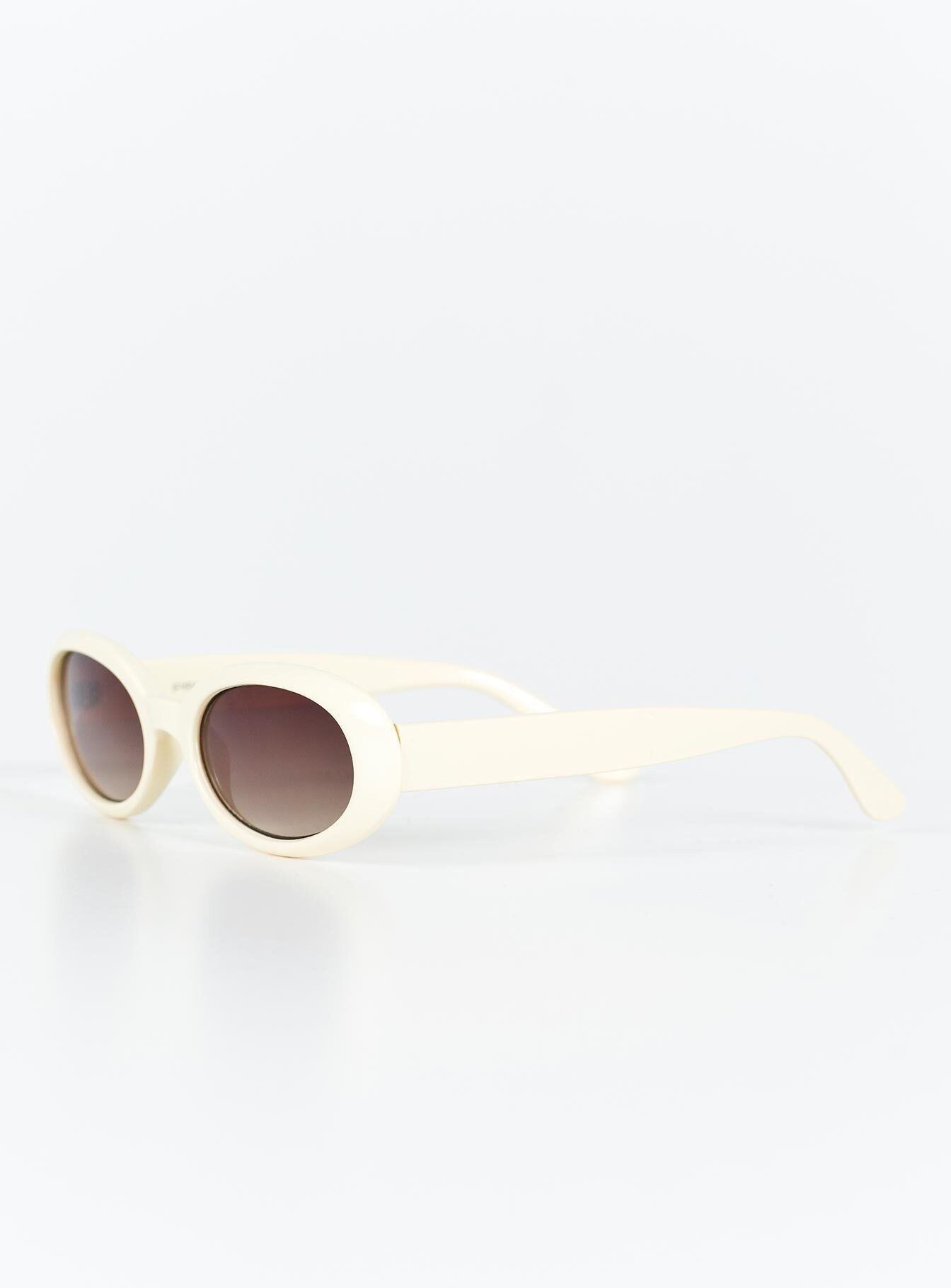 Caxton Sunglasses Beige sold by Princess Polly product image thumbnail 3