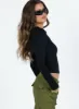 Elements Long Sleeve Top Black sold by Princess Polly