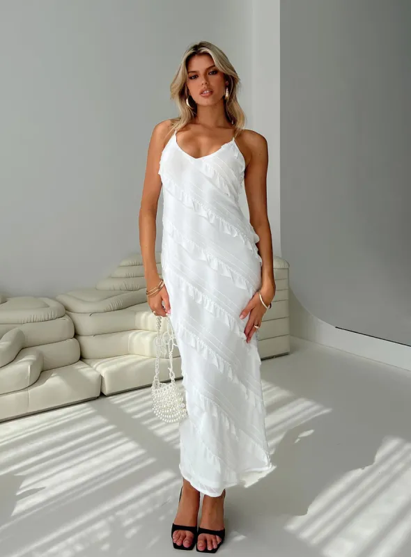 Lars Maxi Dress White sold by Princess Polly