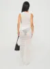 Auralia Knit Maxi Skirt White sold by Princess Polly